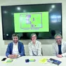 La presentazione: da sinistra, Pirone Copetti e Daltin