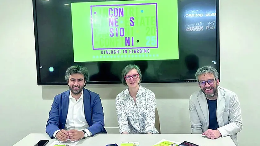 La presentazione: da sinistra, Pirone Copetti e Daltin