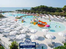Una veduta del parco acquatico pubblicata sul sito della struttura di Lignano