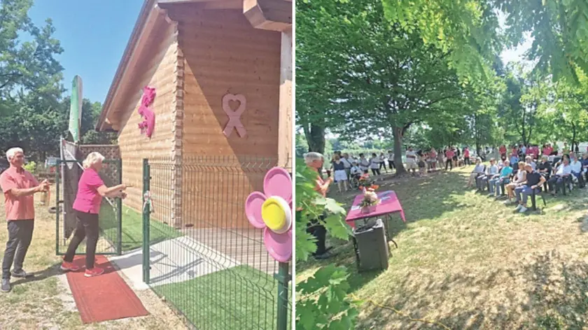 Taglio del nastro alla Burida: la nuova casa a servizio delle donne in rosa e di chi si allena sul lago