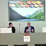 La presentazione della rassegna Carniarmonie con la presenza del vicegovernatore Mario Anzil, al centro