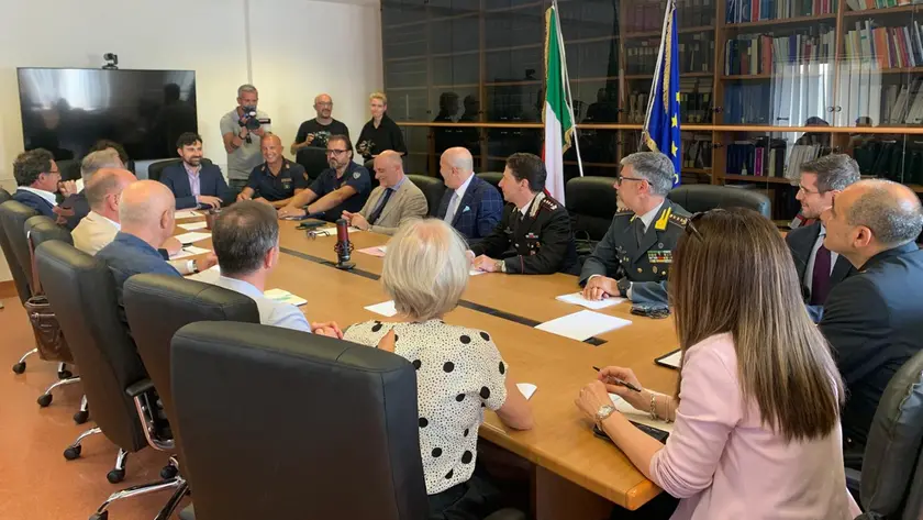 La riunione del comitato provinciale ordine e sicurezza del 24 giugno