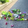 Fiori e ceri sono stati presi di mira da un vandalo in cimitero a Maniago