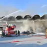 L'intervento dei vigili del fuoco a Povoletto