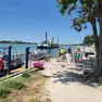Un itinerario tra Sabbiadoro e Riviera passando per la ciclabile Lungolaguna e il passo barca X-River.