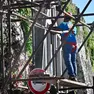 Un operaio del settore edile