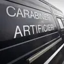 L'ordigno è stato fatto brillare dai carabinieri artificieri (foto d'archivio)