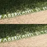 La scritta apparsa ad Aviano (foto dell'artista Mathias PdS su Facebook)