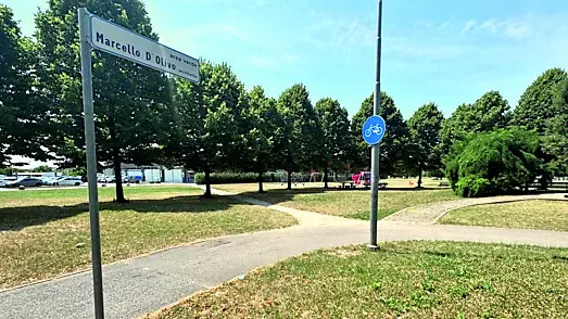 La zona del quartiere Aurora in cui la coppia ha subito l’aggressione