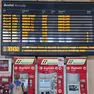 Sciopero dei treni (foto d'archivio Lasorte)