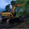 Il rio Clama esondato ad Artegna
