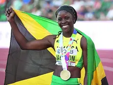 Shericka Jackson è una delle stelle presenti a Lignanofotocolombo/fidal