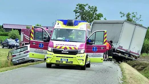 Le auto coinvolte nell'incidente