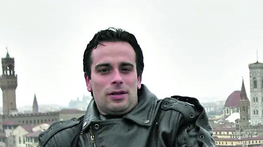 Matteo Porroni, 42 anni, in una fotografia scattata a Firenze