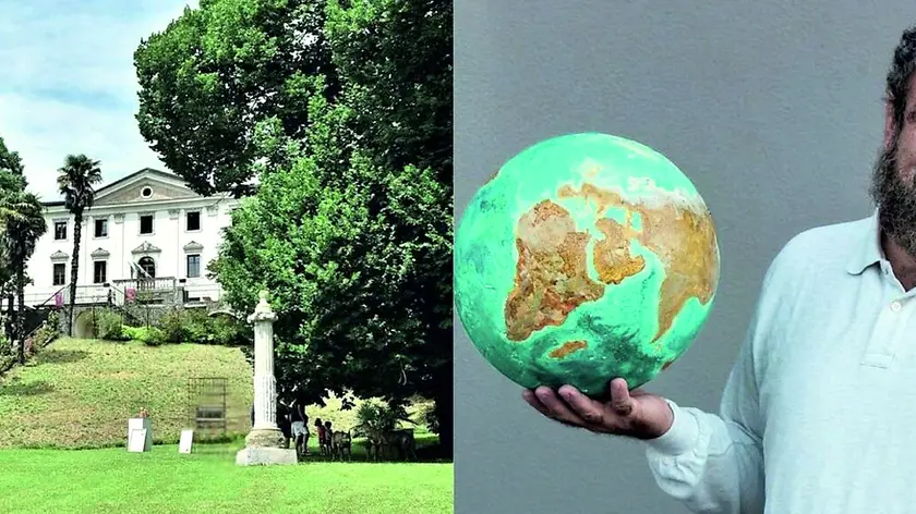 La Settecentesca Villa di Toppo Florio che ospita, anche nel suo parco botanico, gli eventi del TreeArt Festival e il comico napoletano Giobbe Covatta, noto per il suo impegno sul fronte della sostenibilità