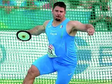 Il lanciatore friulano Enrico Saccomano, 24 anni di Nespoledo (foto Grana / Fidal)