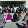 Una vecchia fila alla Stazione marittima di Trieste la prova di ammissione a Medicina: adesso il test d'ingresso è stato abolito