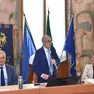 Da sinistra Agostino Dovier, Roberto Pinton, Laura Rizzi