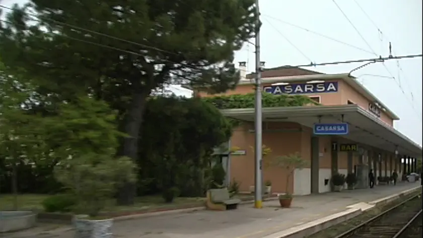 La stazione di Casarsa.