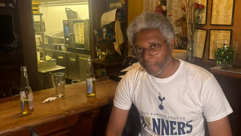 L’inglese Winston Douglas, 56 anni, 25 dei quali trascorsi a Udine