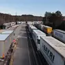 Fino a 4 mila tir in più al giorno lungo l'autostrada A4 (Foto Lasorte)