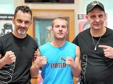 Da sinistra Gianni Sroppolo, Marco Sollero e Gianluca Calligaro