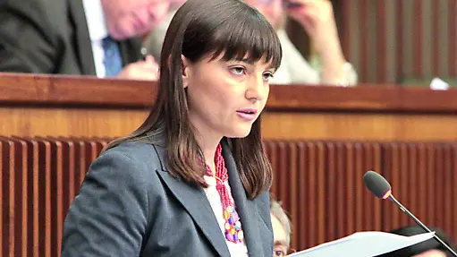Debora Serracchiani in consiglio regionale nel 2013