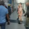 Robbie Williams all'aeroporto di Ronchi