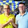 Micalich con coach Pillastrini