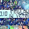 Lo striscione esposto in Curva Sud dai tifosi veneziani a febbraio