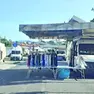 L’area del mercato settimanale a San Daniele