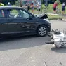 I mezzi coinvolti nell'incidente a Terzo d'Aquileia