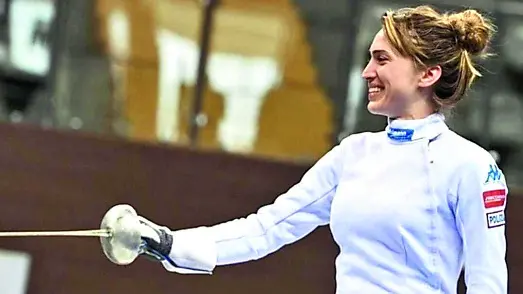 Giulia Rizzi, medaglia d’oro nella spada a squadre a Parigi 2024