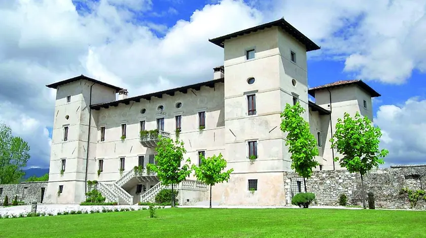 Il castello di Susan a Majano meta dell’escursione