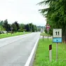 Il tratto di strada in cui è stato travolto il cittadino indiano di 43 anni