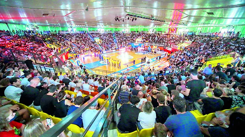 Il Palasport Carnera è diventato troppo piccolo per le esigenze attuali (foto Petrussi)