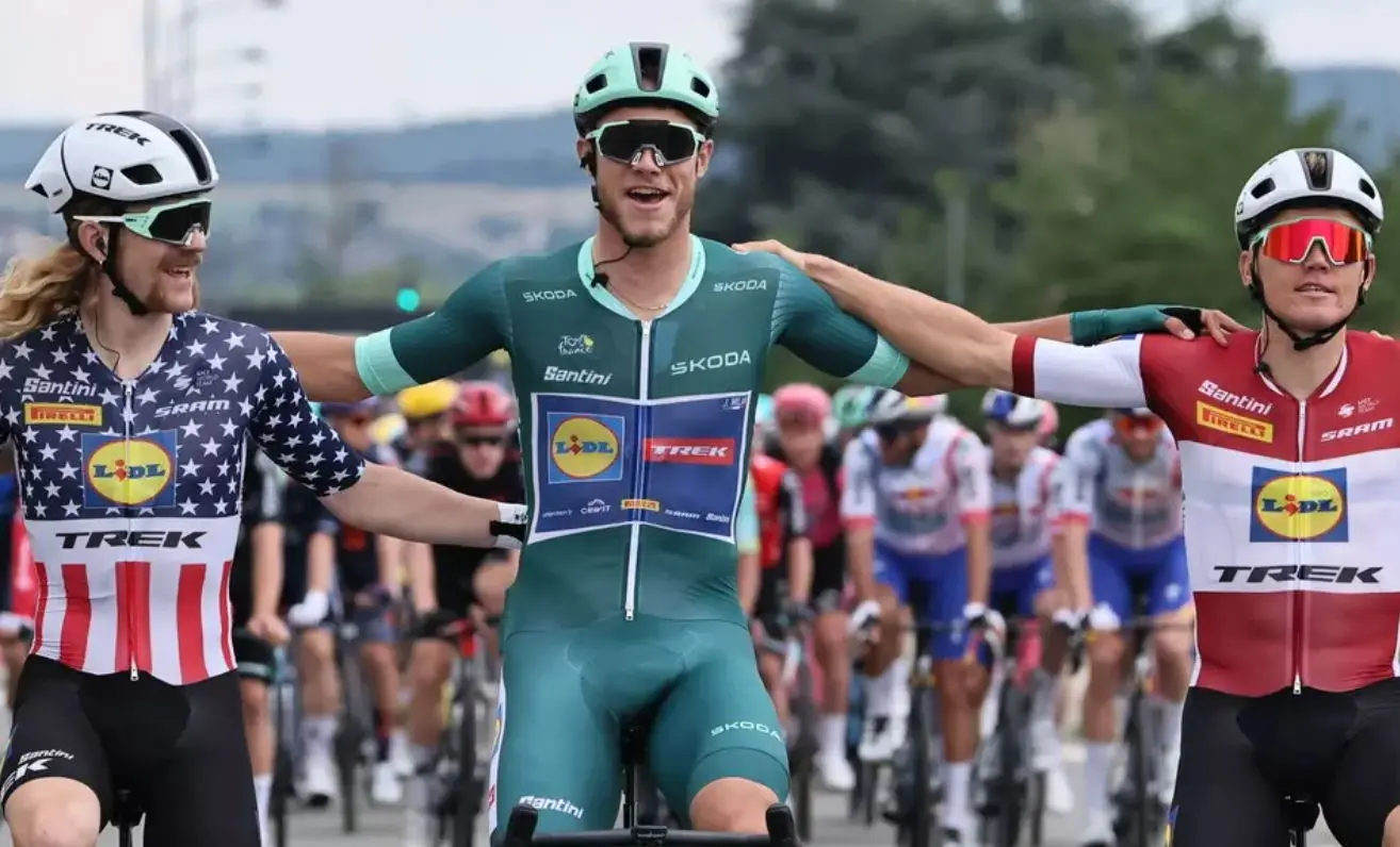 Il bujese Jonathan Milan è il terzo italiano a vincere la maglia verde al Tour de France