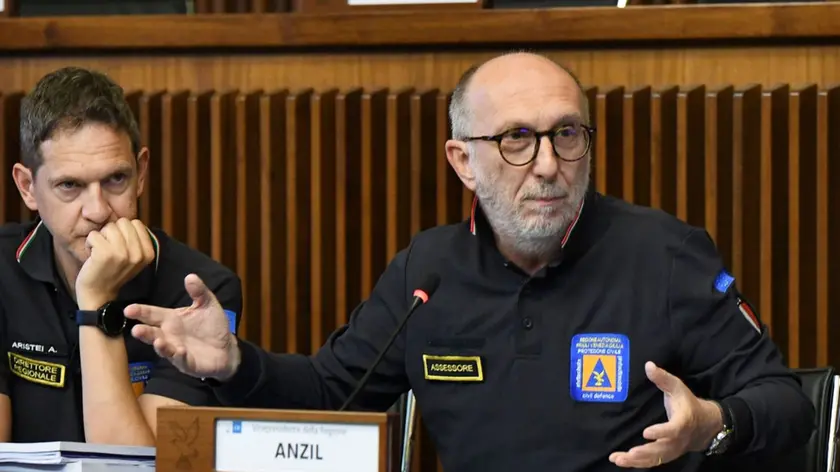 L’assessore alla Protezione civile Riccardo Riccardi