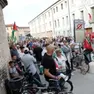 In centinaia al flash mob per la Palestina foto ambrosio/petrussi