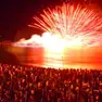Uno degli scorsi spettacoli di fuochi d’artificio a Lignano per festeggiare il Ferragosto