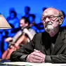 Omero Antonutti immortalato da Simone De Luca in una scena de "Genius Loci"