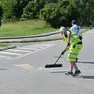 Il punto della schianto in via Romagna angolo via Emilia, a Udine
