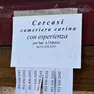 L'annuncio apparso a Oderzo