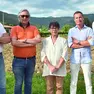 Da sinistra i sindaci Pinatto, Melissa, Bernardi, Pascolini e Basaldella