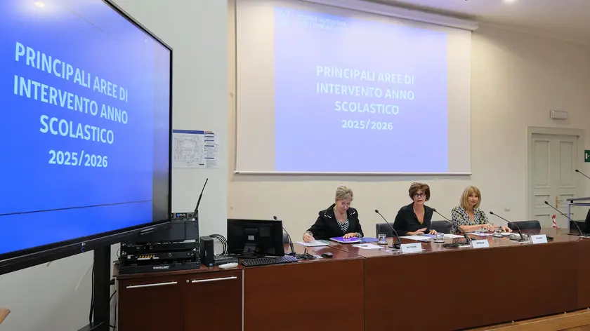 La presentazione in Regione (Silvano)