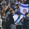 Tifosi israeliani al Friuli durante il match dello scorso anno
