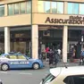 La polizia intervenuta sul luogo della rissa
