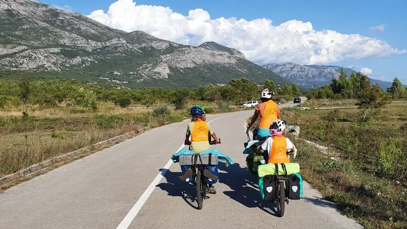 Chiara Canciani e la sua famiglia hanno viaggiato a lungo in bici