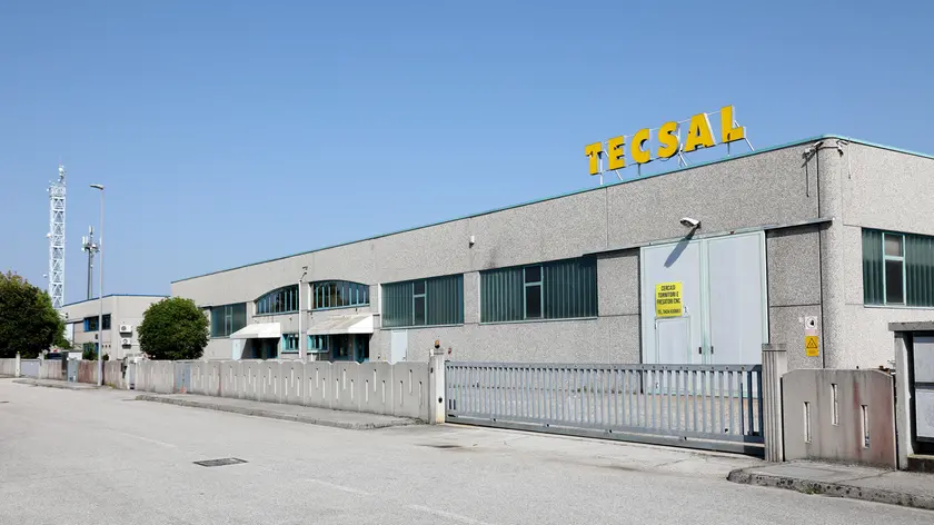 L'esterno della Tecsal di Chions