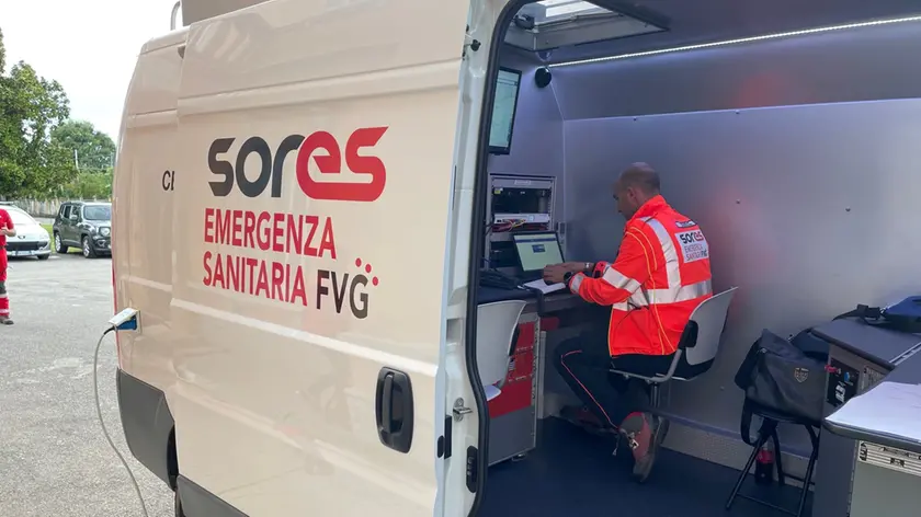 Un dispositivo mobile della Sores (foto d'archivio)